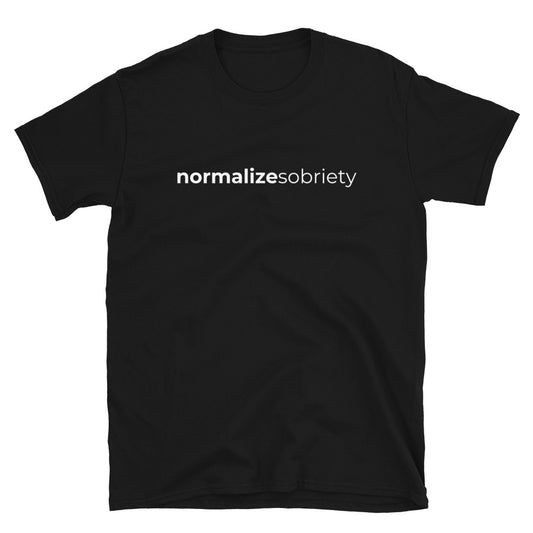 Normalize Sobriety NS Tee