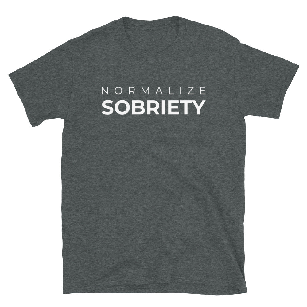 Normalize Sobriety MS Tee