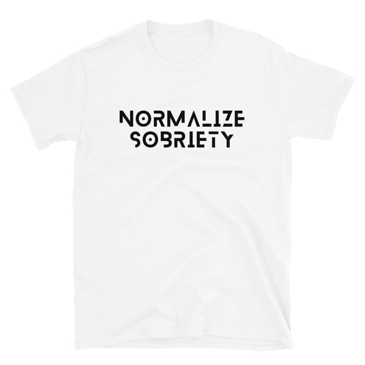 Normalize Sobriety Tee