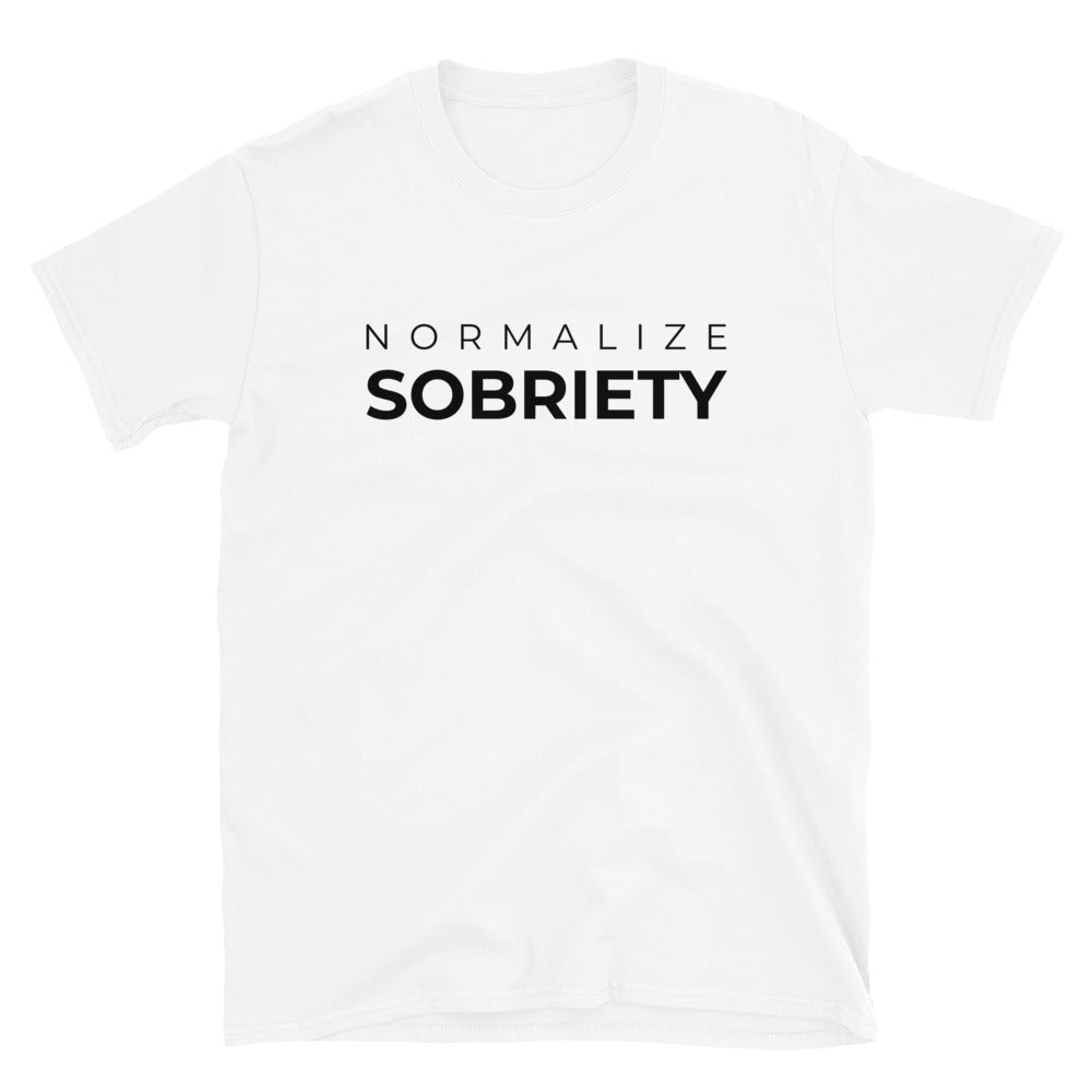 Normalize Sobriety MS Tee