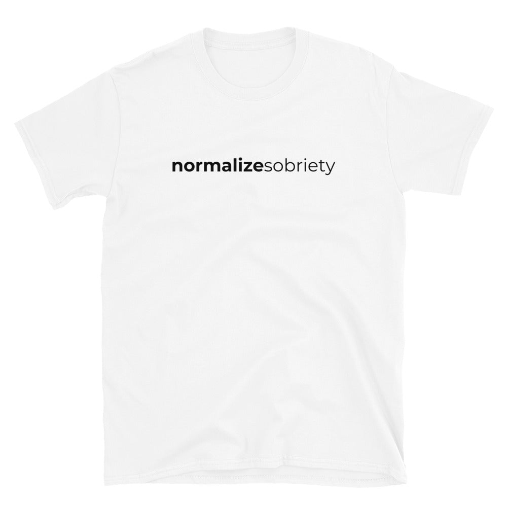 Normalize Sobriety NS Tee