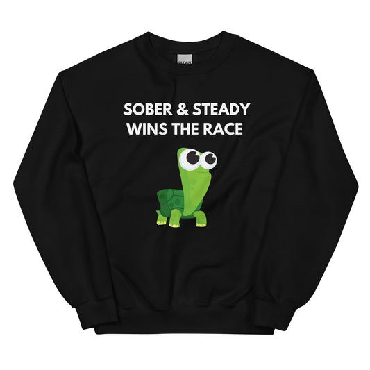 Sober & Steady Tortoise Sweatshirt