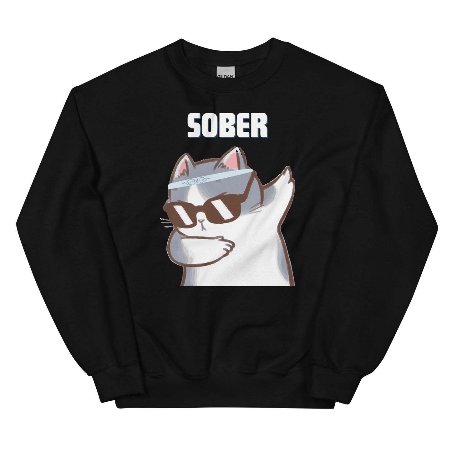 Sober Cat Sweatshirt