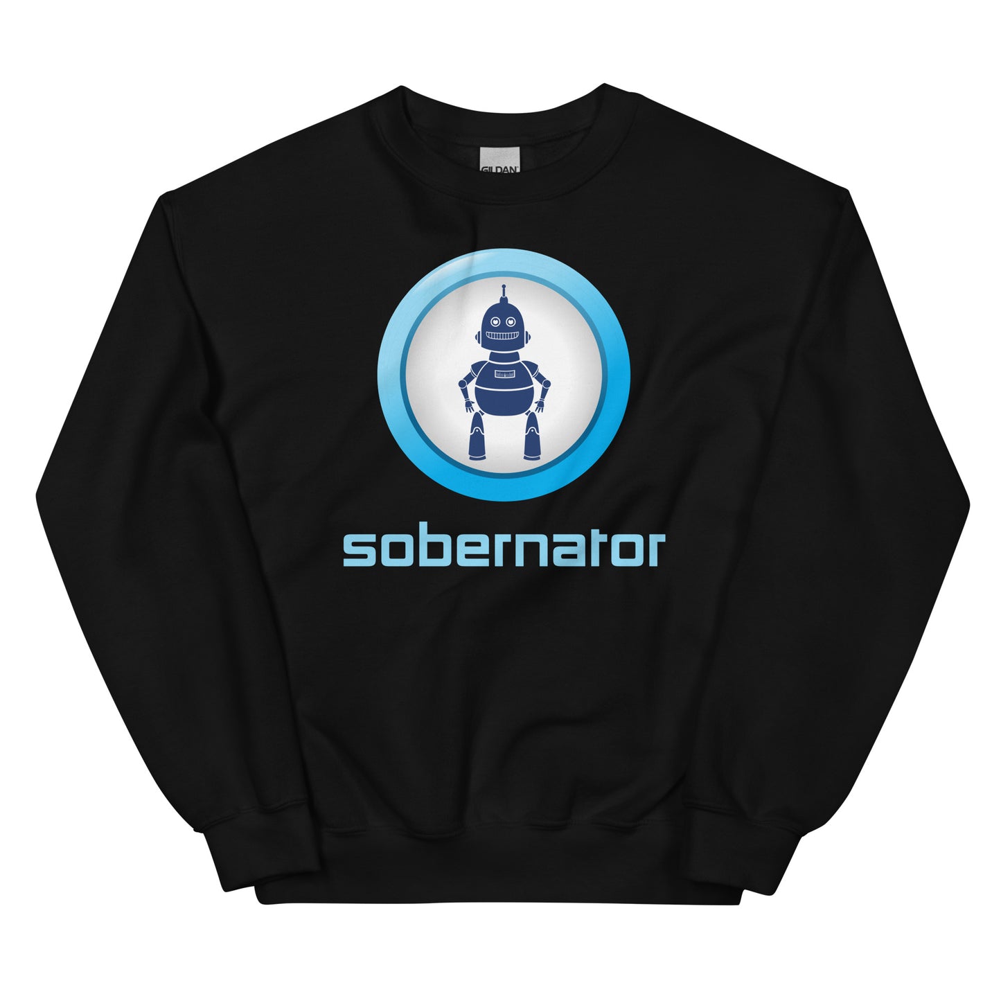 Sobernator Blue Circle Sweatshirt