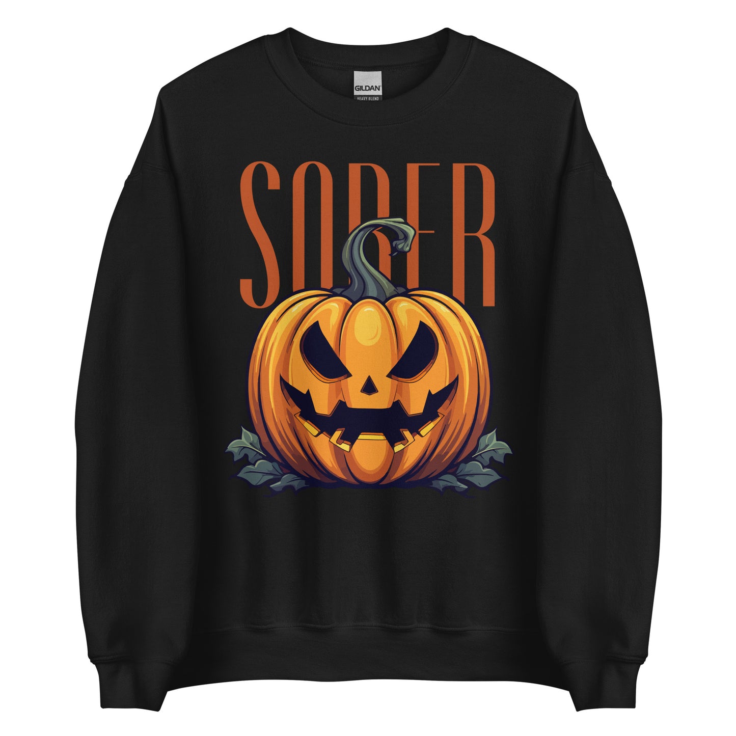 Sober October Pumpkin Sweatshirt