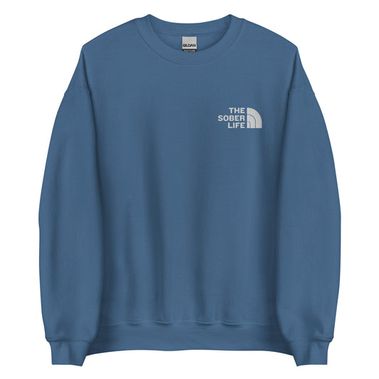 The Sober Life Embroidered Sweatshirt