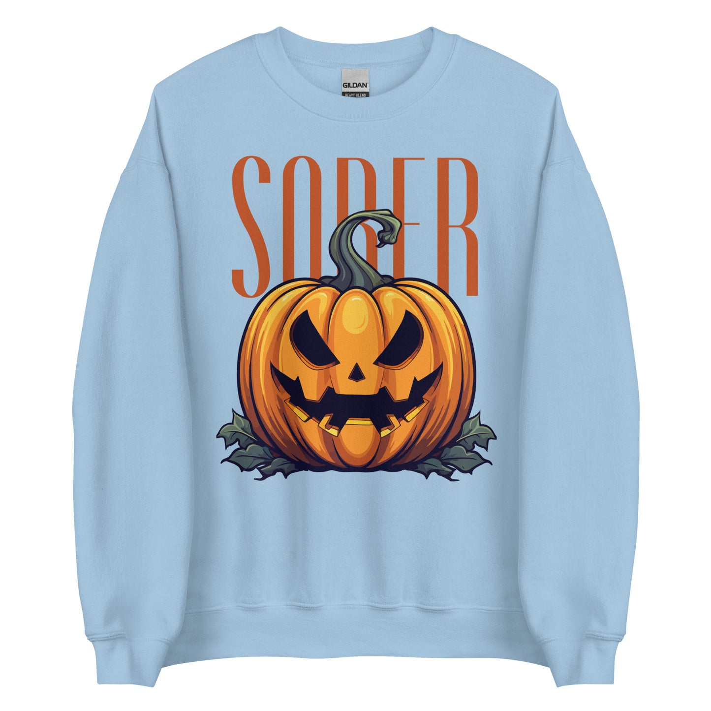 Sober October Pumpkin Sweatshirt