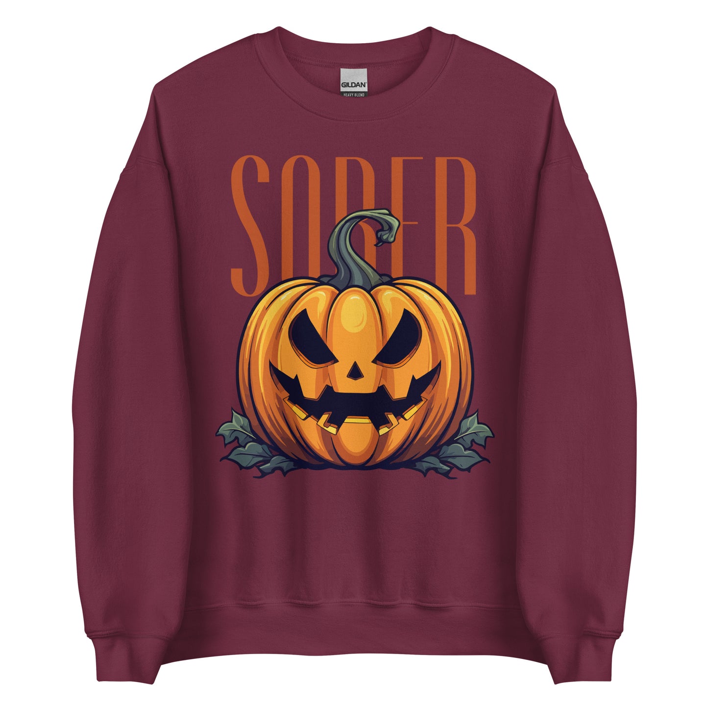 Sober October Pumpkin Sweatshirt