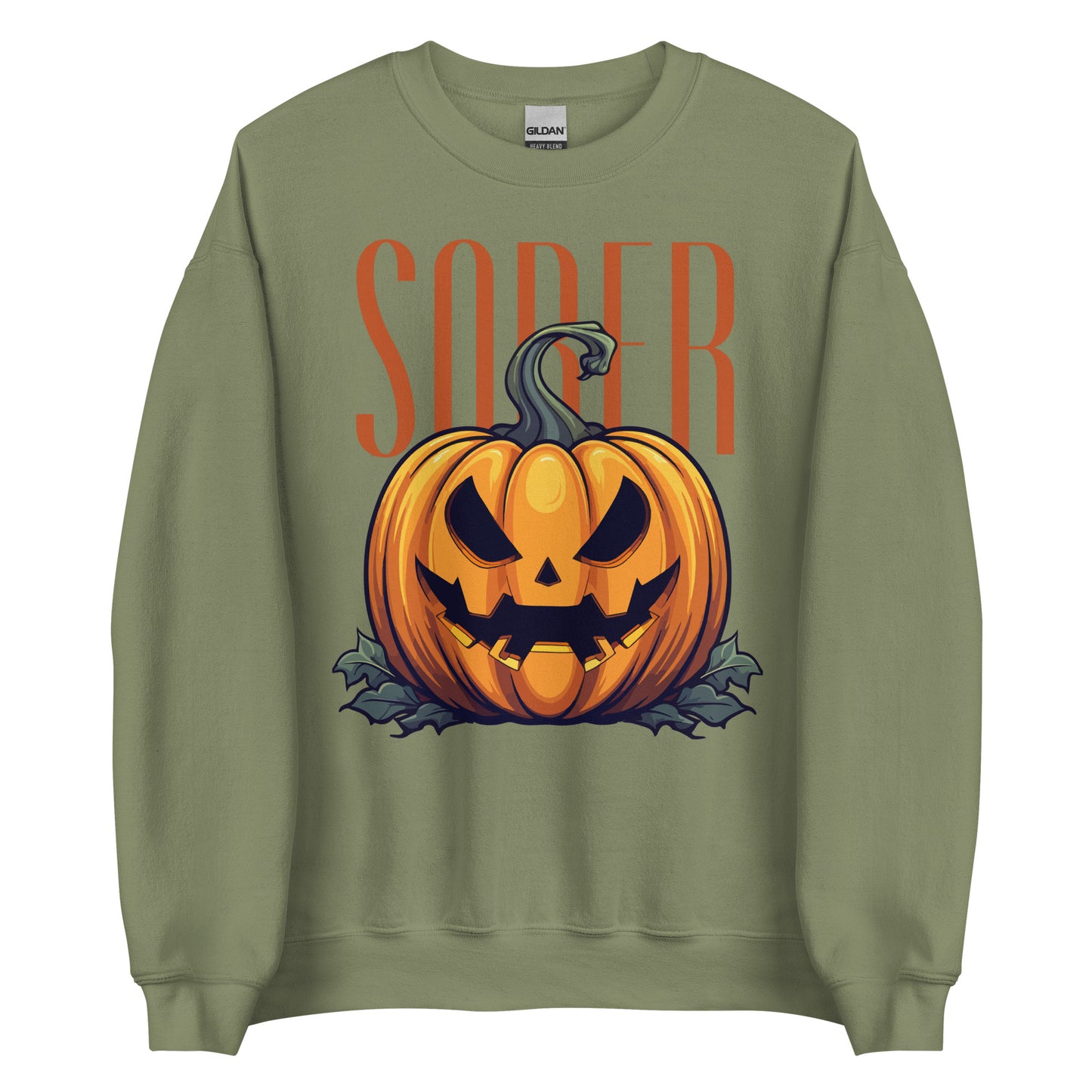 Sober October Pumpkin Sweatshirt