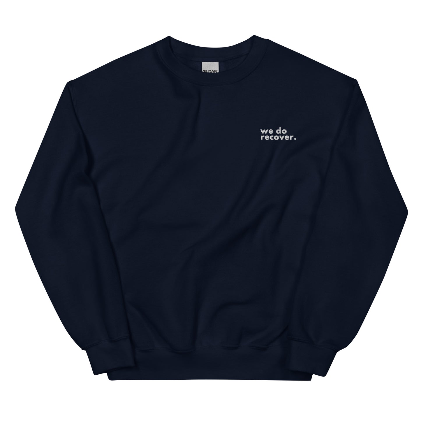 We Do Recover Embroidered Sweatshirt