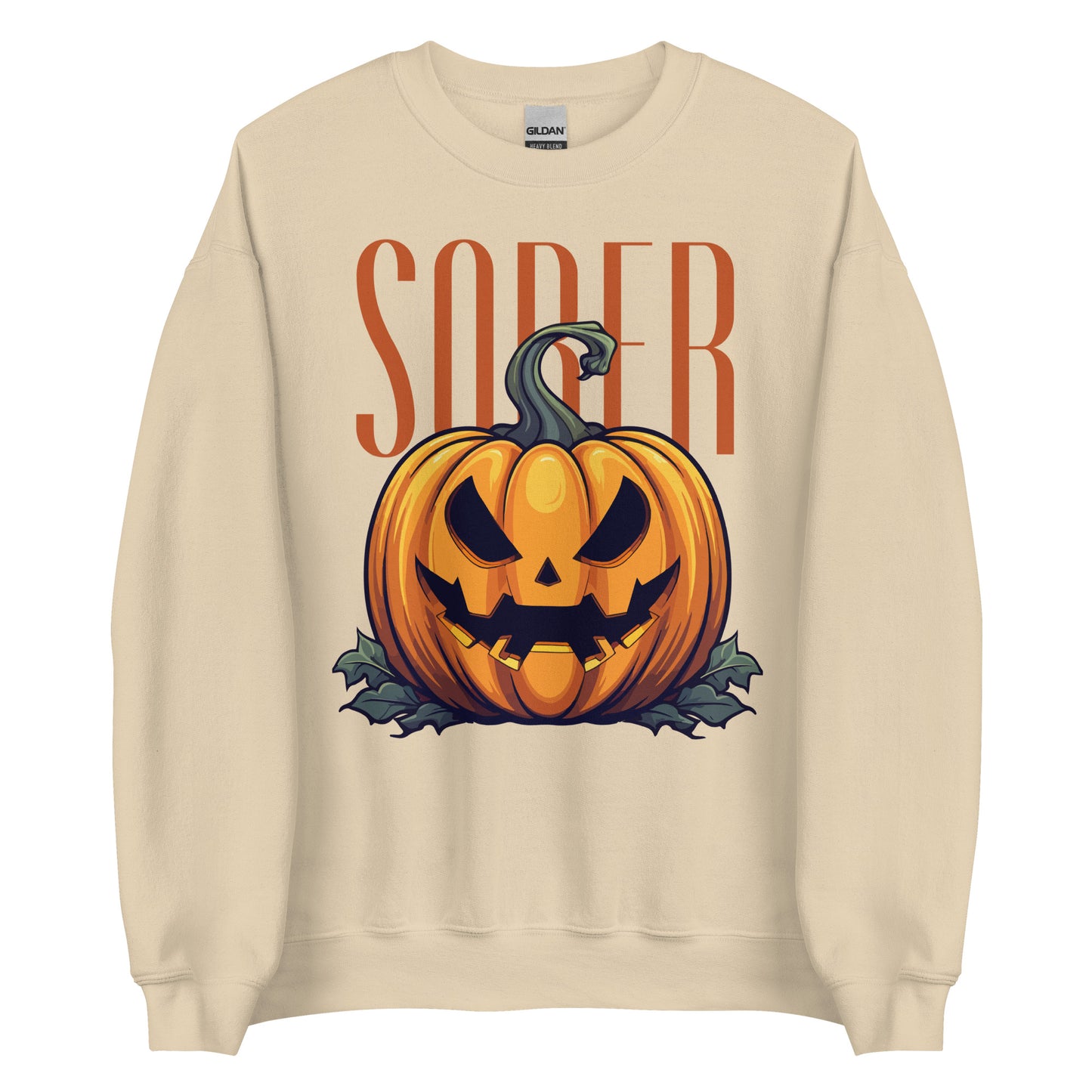 Sober October Pumpkin Sweatshirt