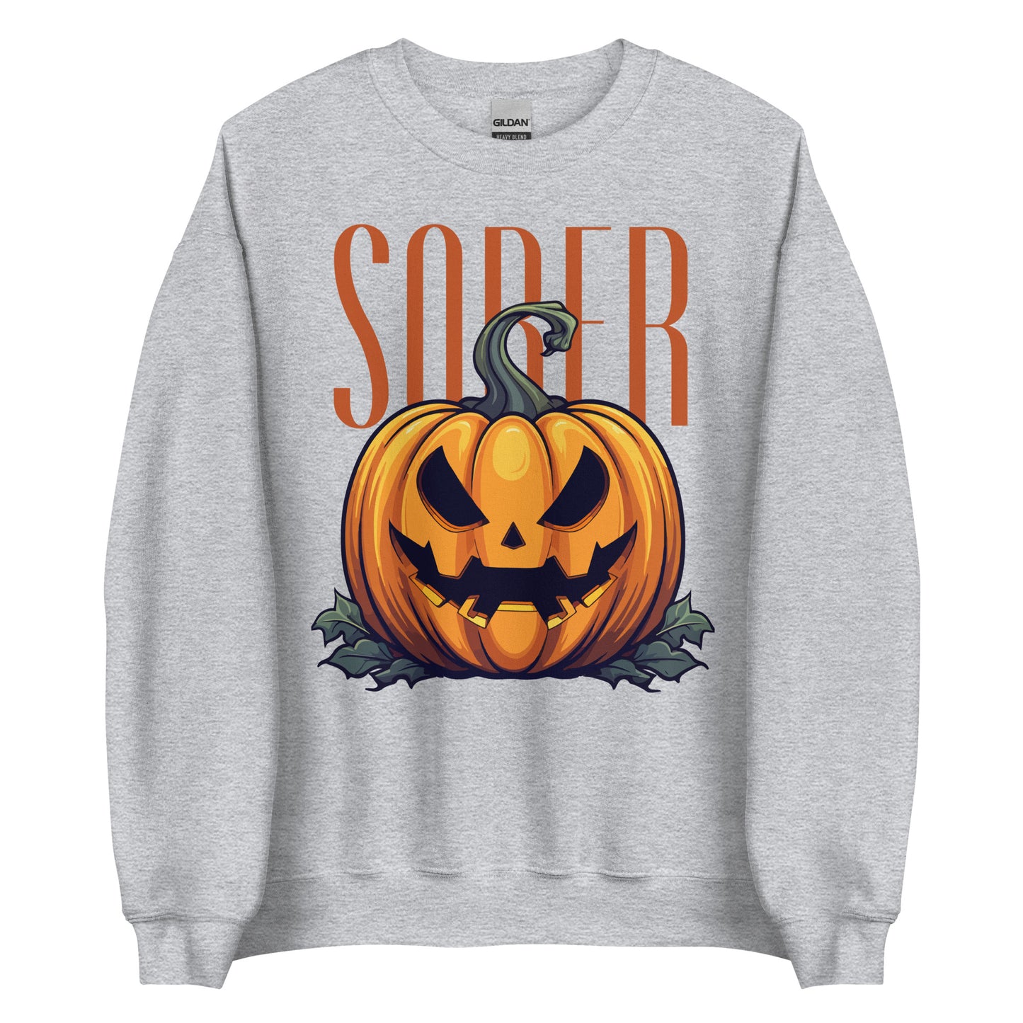 Sober October Pumpkin Sweatshirt