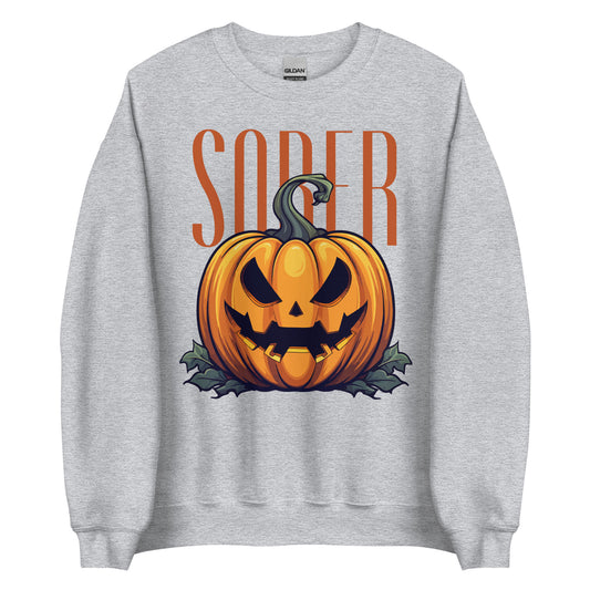 Sober October Pumpkin Sweatshirt