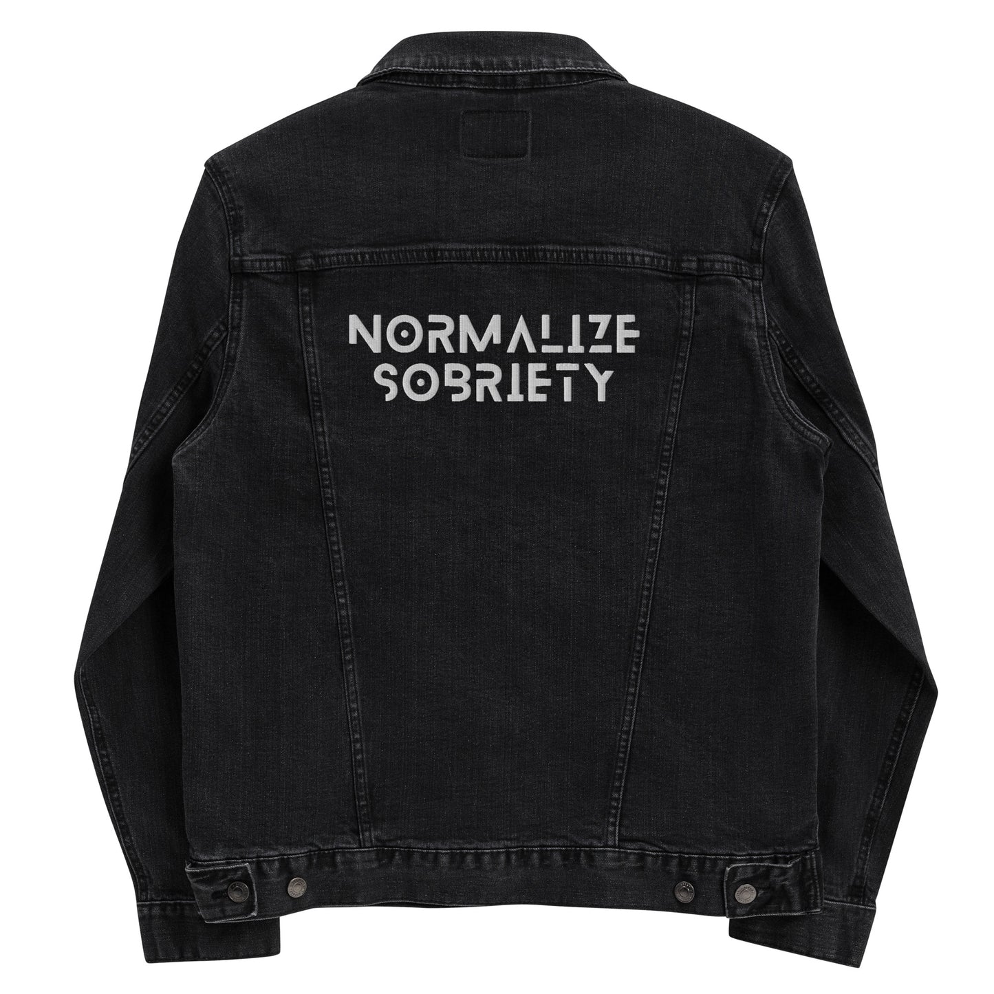 Normalize Sobriety Denim Jacket