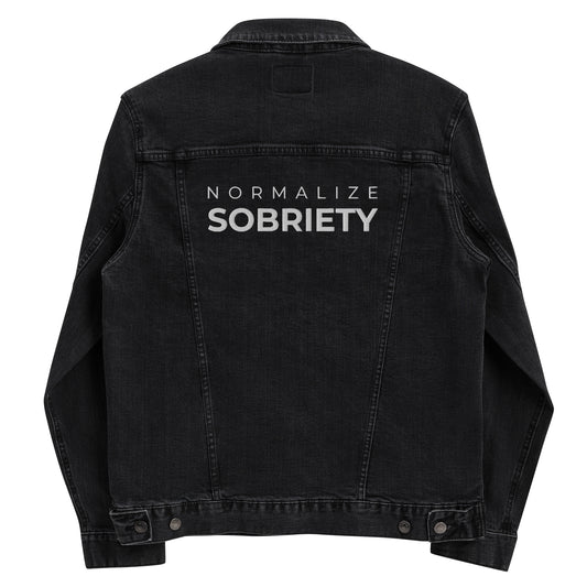 Normalize Sobriety MS Denim Jacket