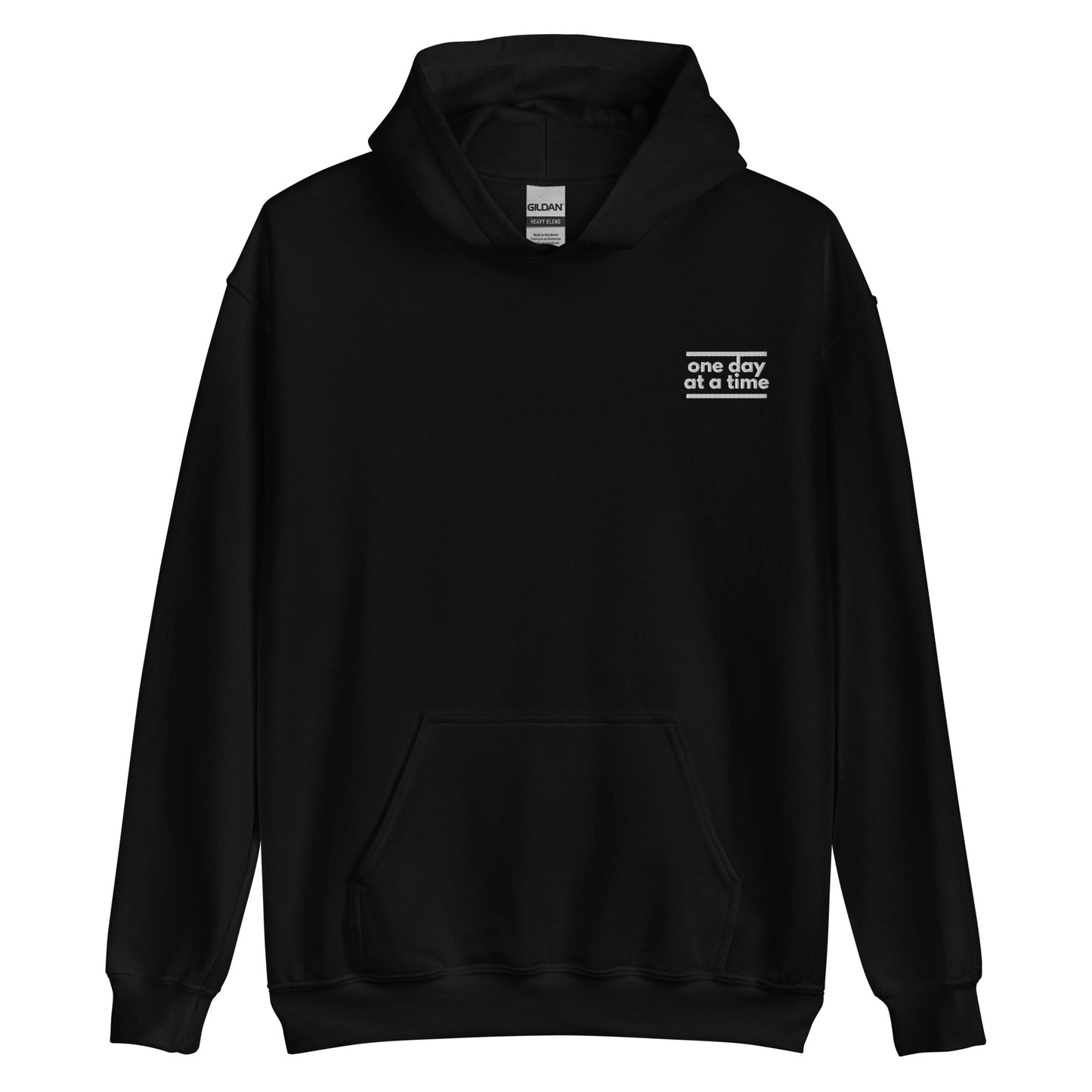 One Day At A Time Embroidered Hoodie