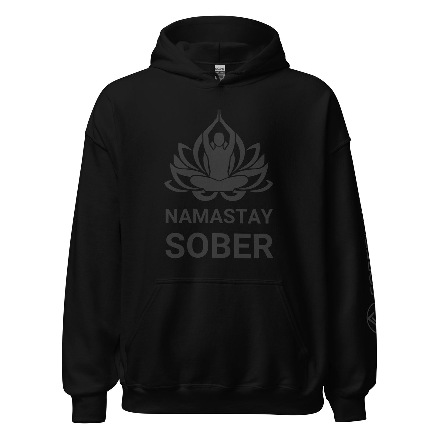 Namastay BLACK Unisex Hoodie