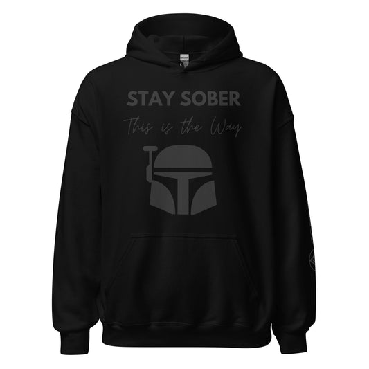 Sober Mando BLCK Unisex Hoodie