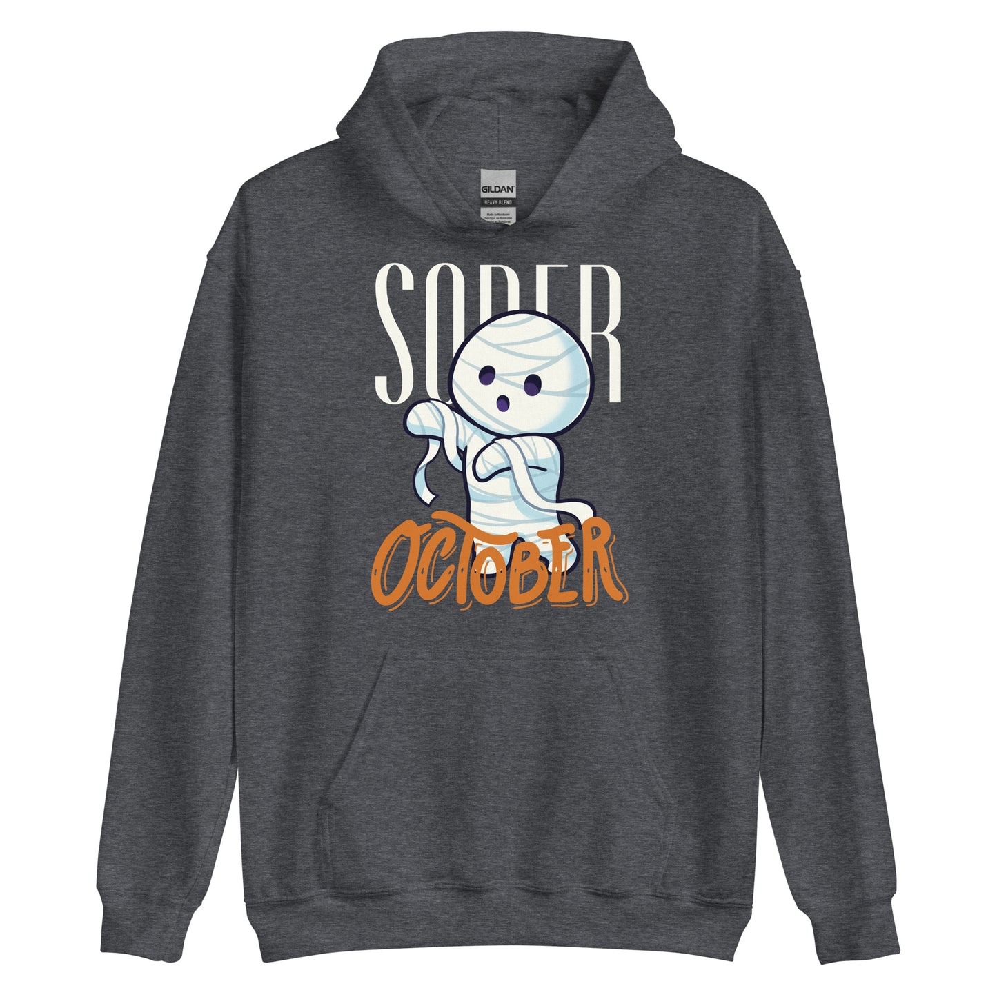 Sober October Ghost Hoodie