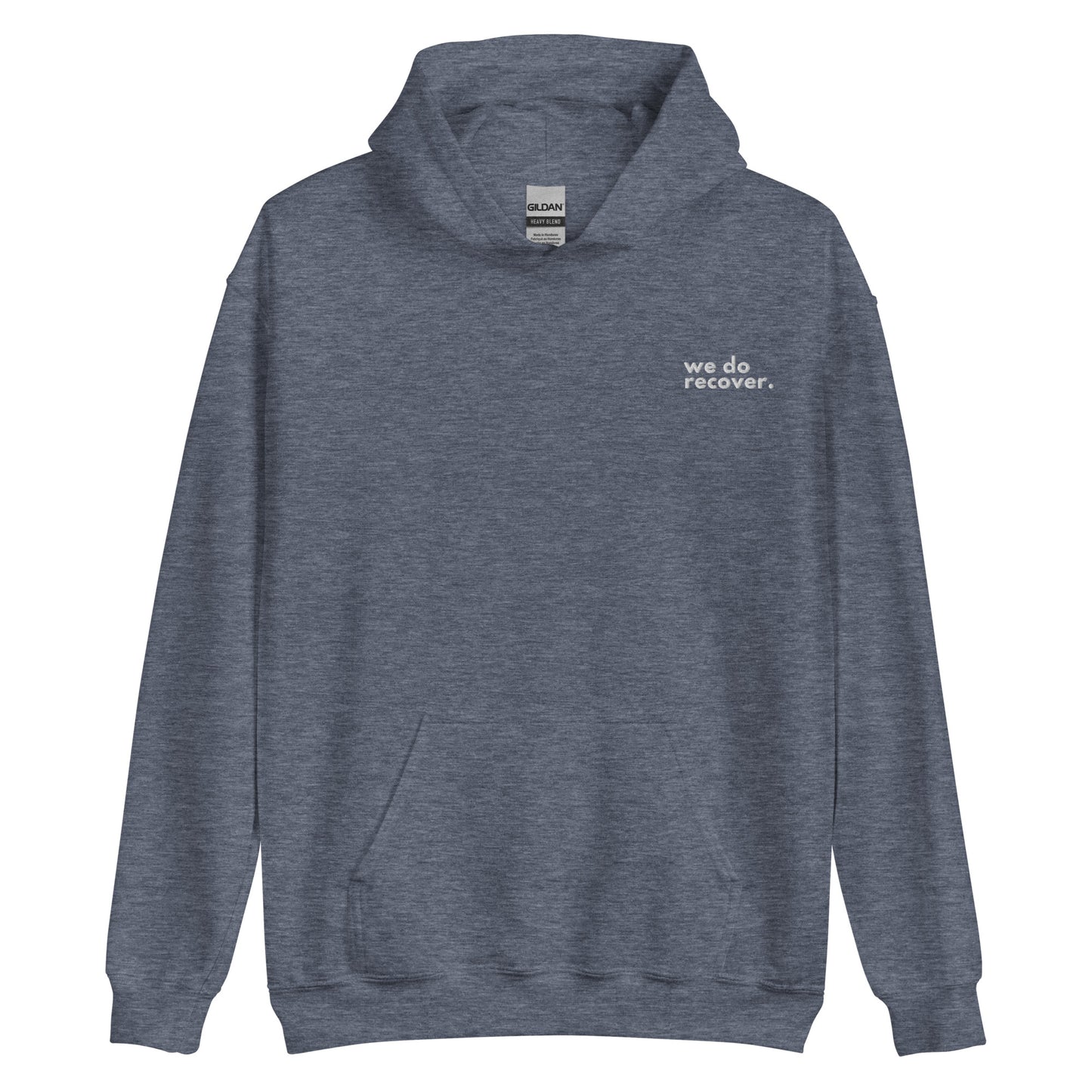 We Do Recover Embroidered Hoodie