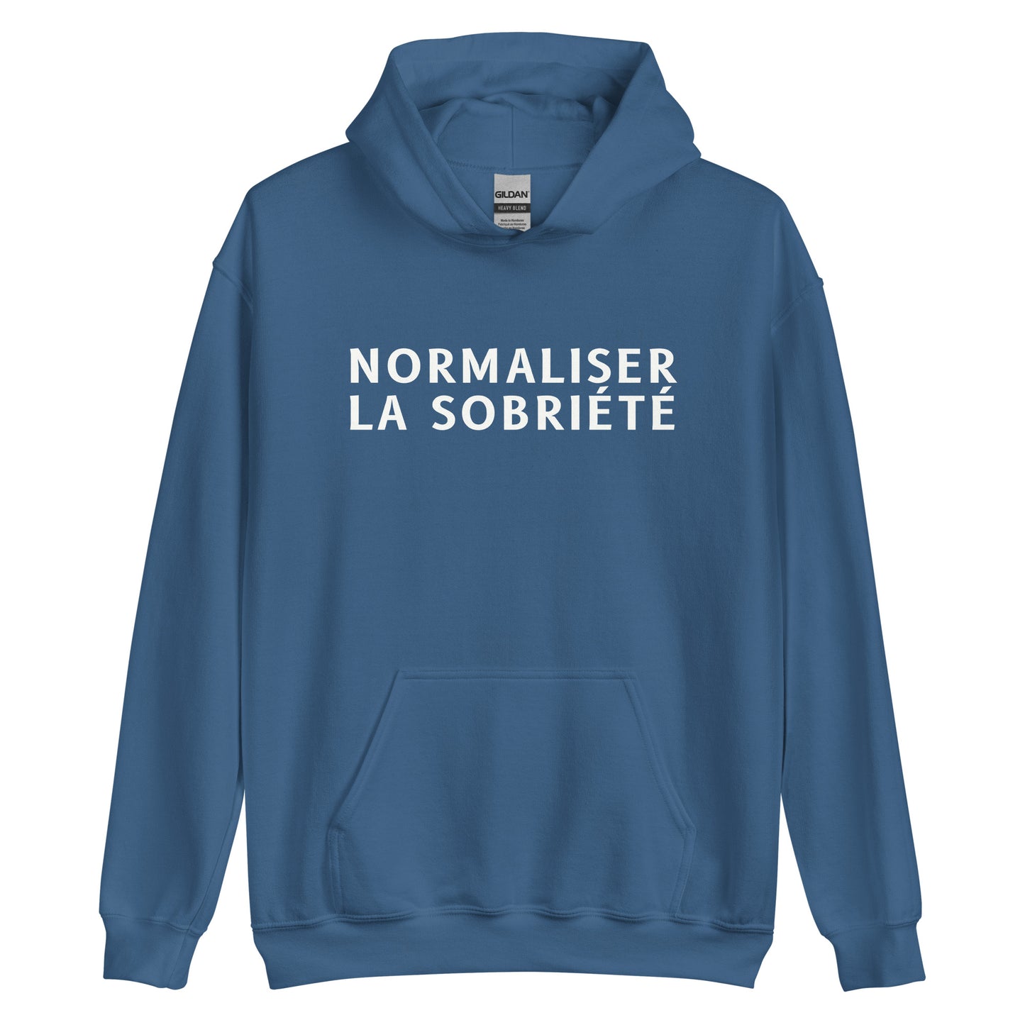 Normaliser la sobriété Hoodie