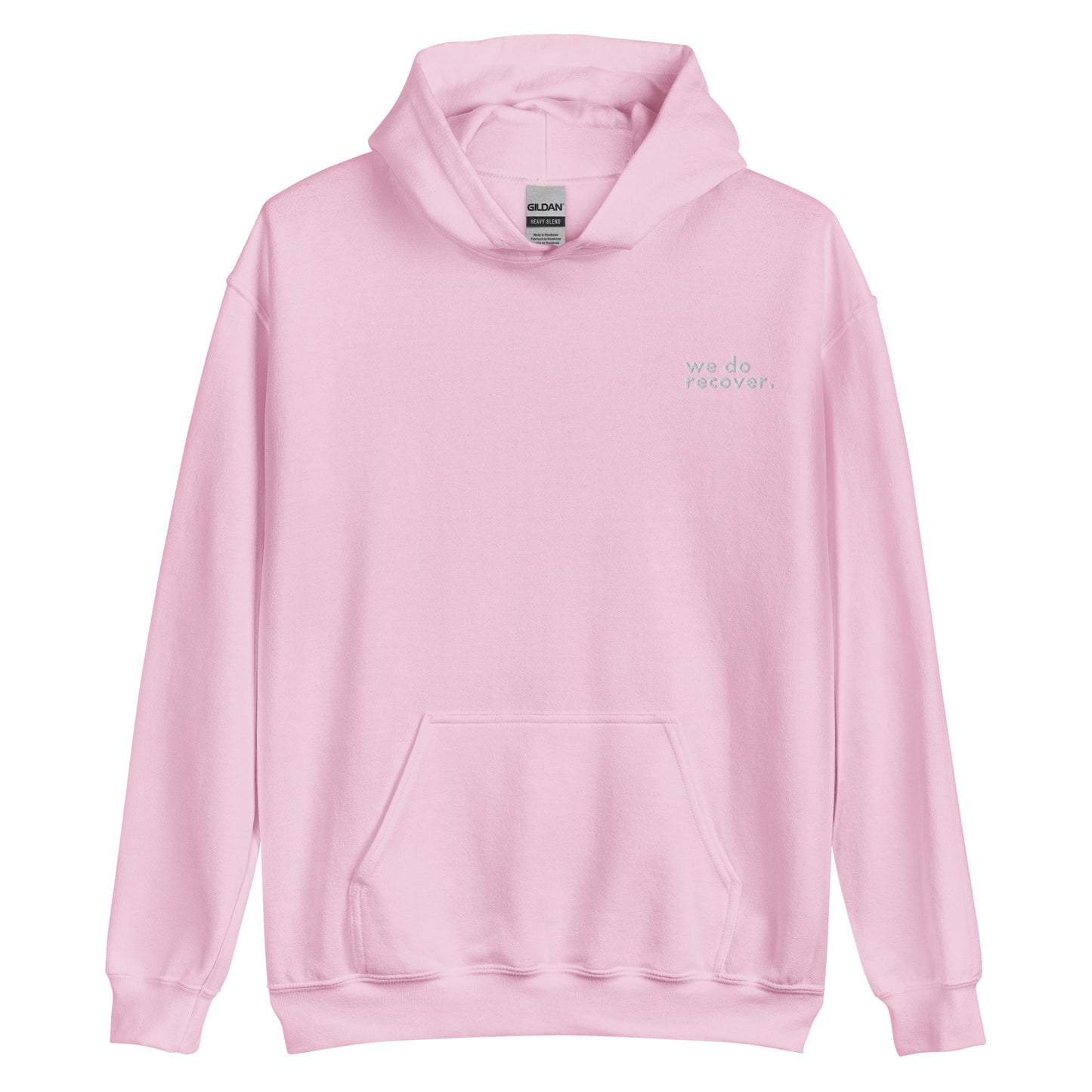 We Do Recover Embroidered Hoodie