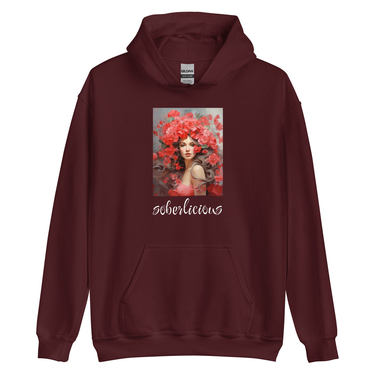 Soberlicious Flowers Hoodie