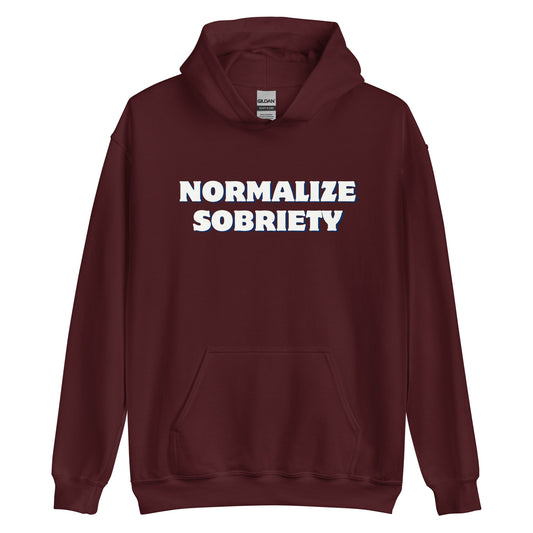 Normalize Sobriety Hoodie
