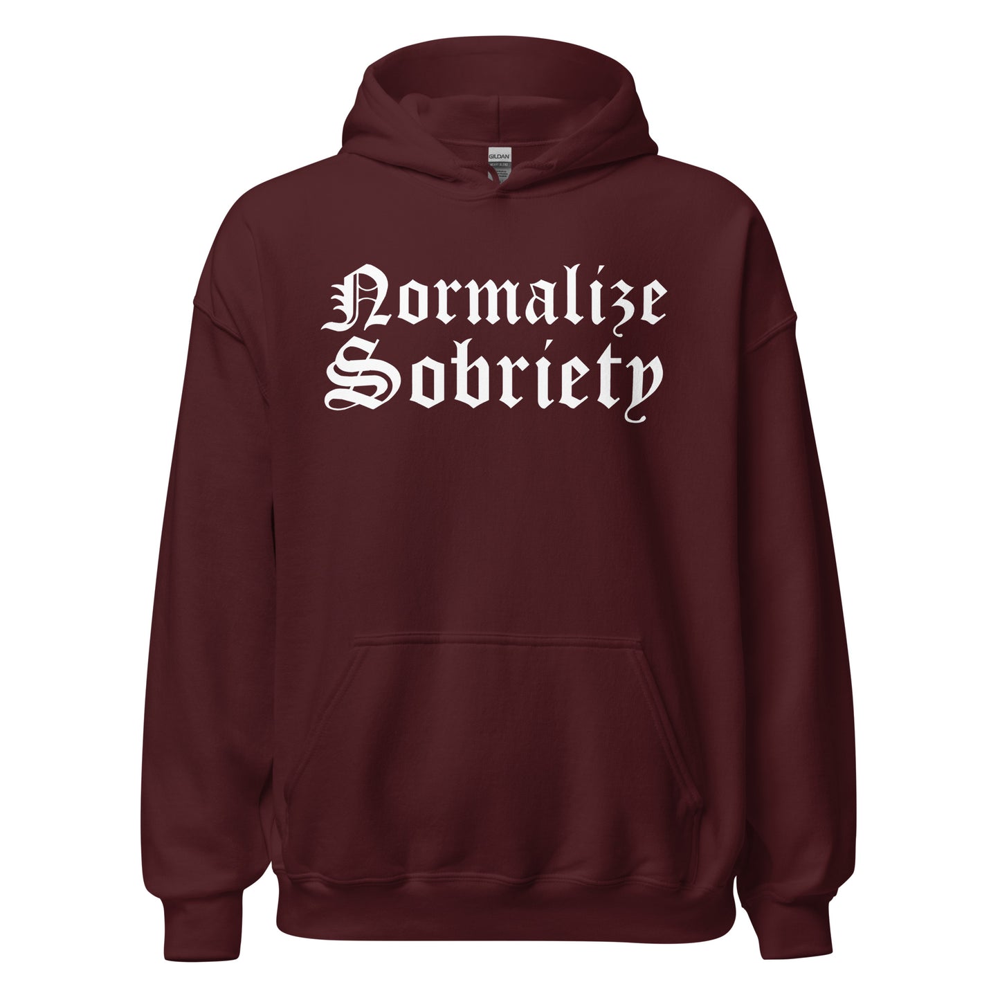 Normalize Sobriety AS Hoodie