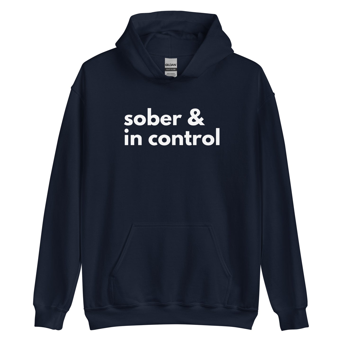 Sober & In Control Hoodie