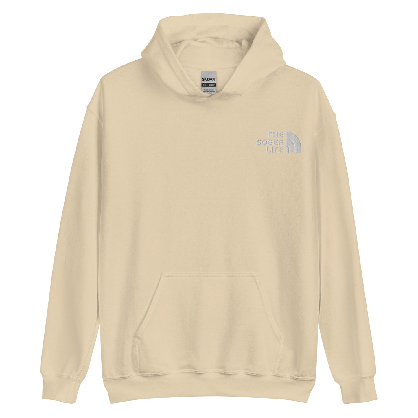 The Sober Life Embroidered Hoodie