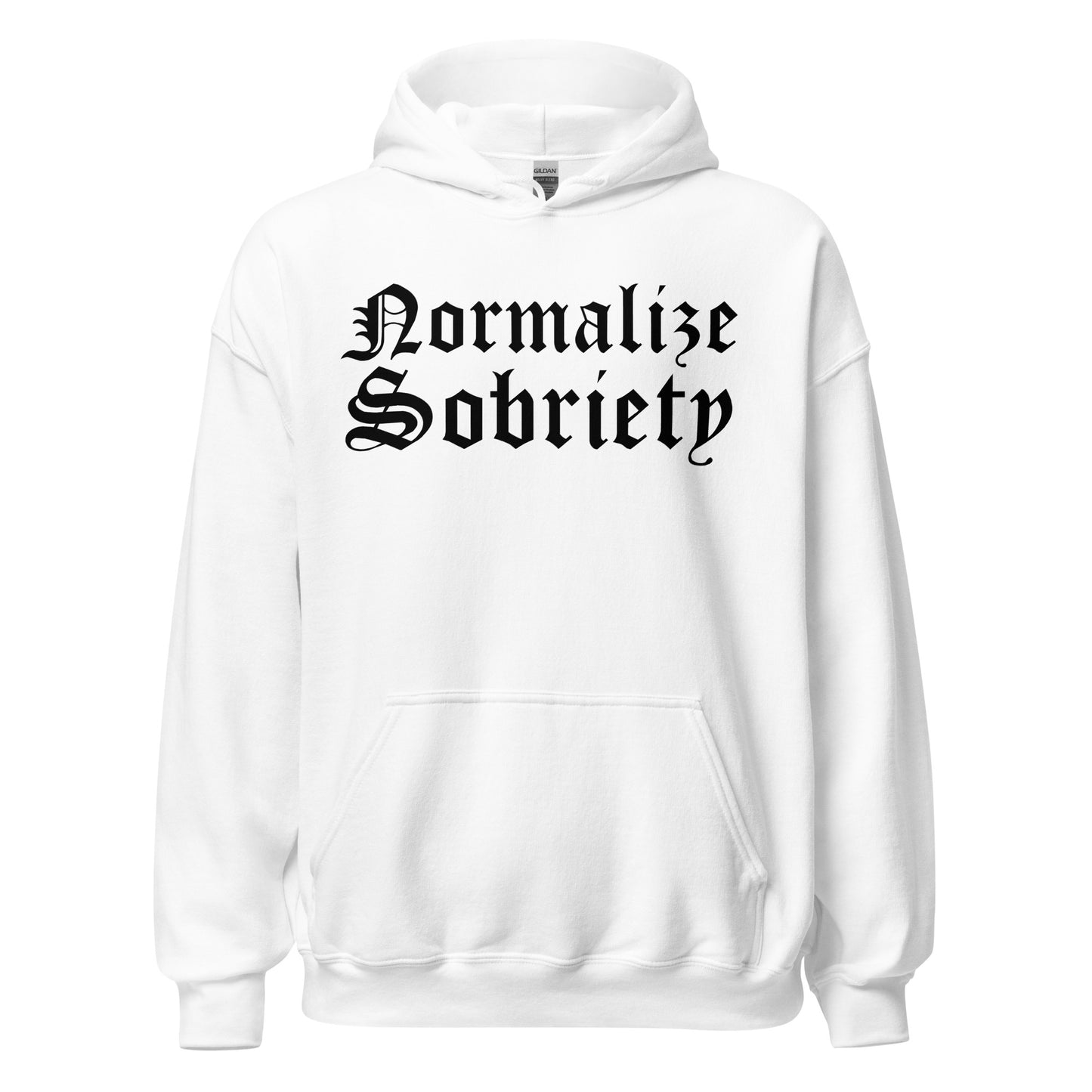 Normalize Sobriety AS Hoodie