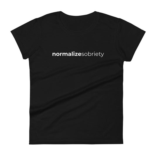 Normalize Sobriety NS Women's Tee