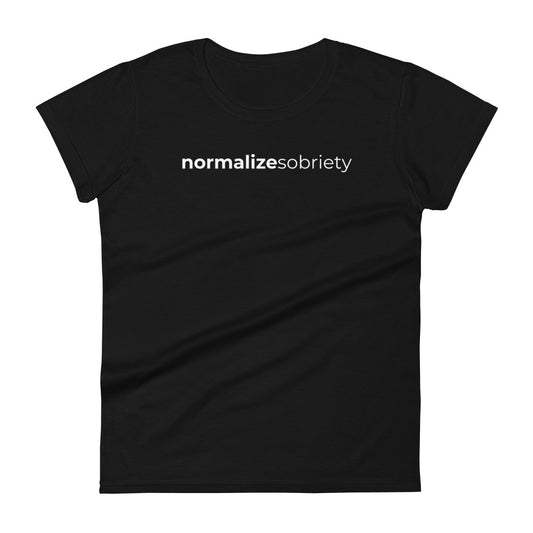 Normalize Sobriety NS Women's Tee