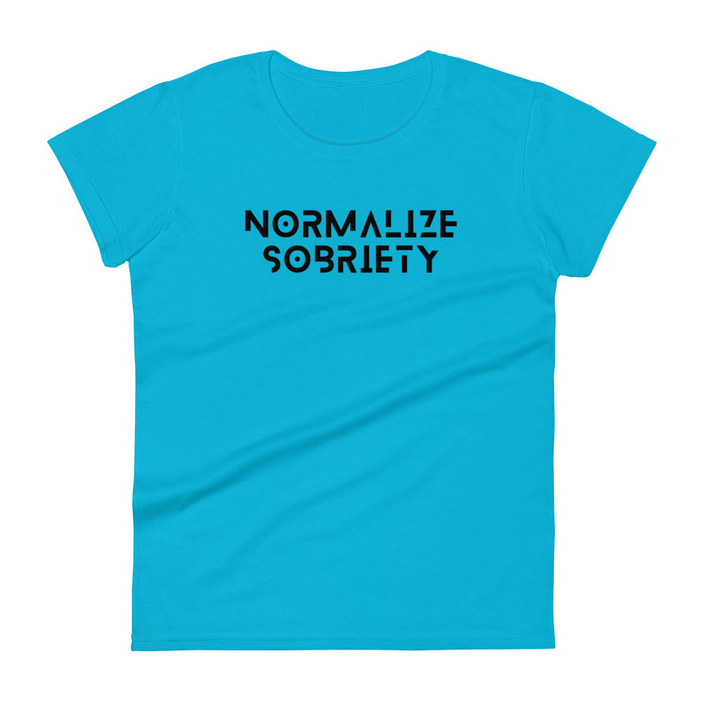 Normalize Sobriety Women's Tee