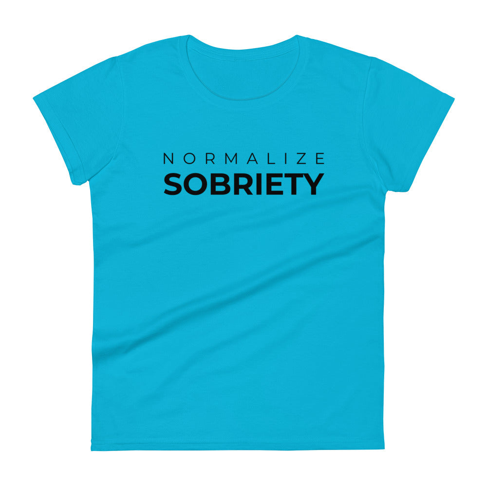 Normalize Sobriety MS Women's Tee