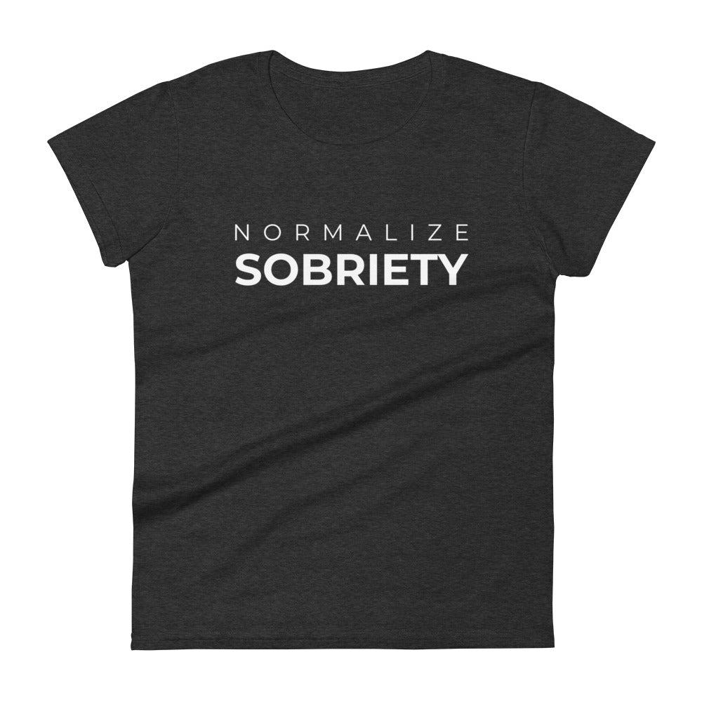 Normalize Sobriety MS Women's Tee