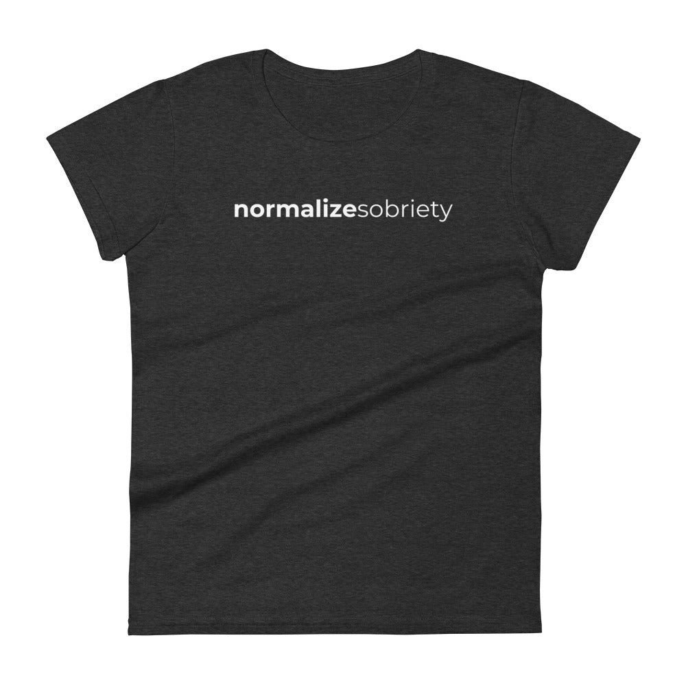 Normalize Sobriety Women's Tee