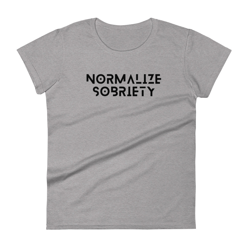 Normalize Sobriety Women's Tee